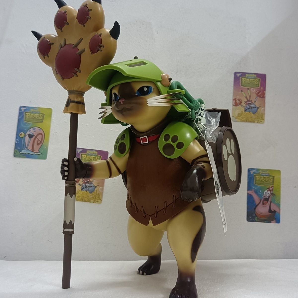 In Stock Monster Hunter Figure Toy Game Anime Ellione Cat Action Figure Universal Studios Figurine Collectible - Monster Hunter Plush