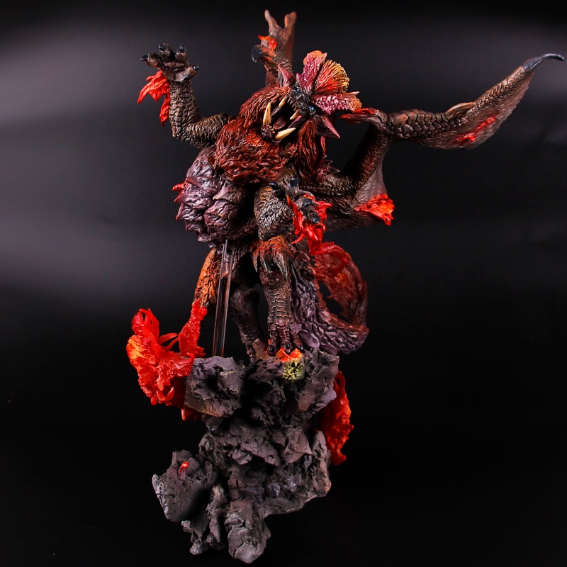 Monster Hunter XX World Yan Wanglong Teostra Teo Dicastor Action Figure Model Collection Decoration Kids Toy 1 - Monster Hunter Plush