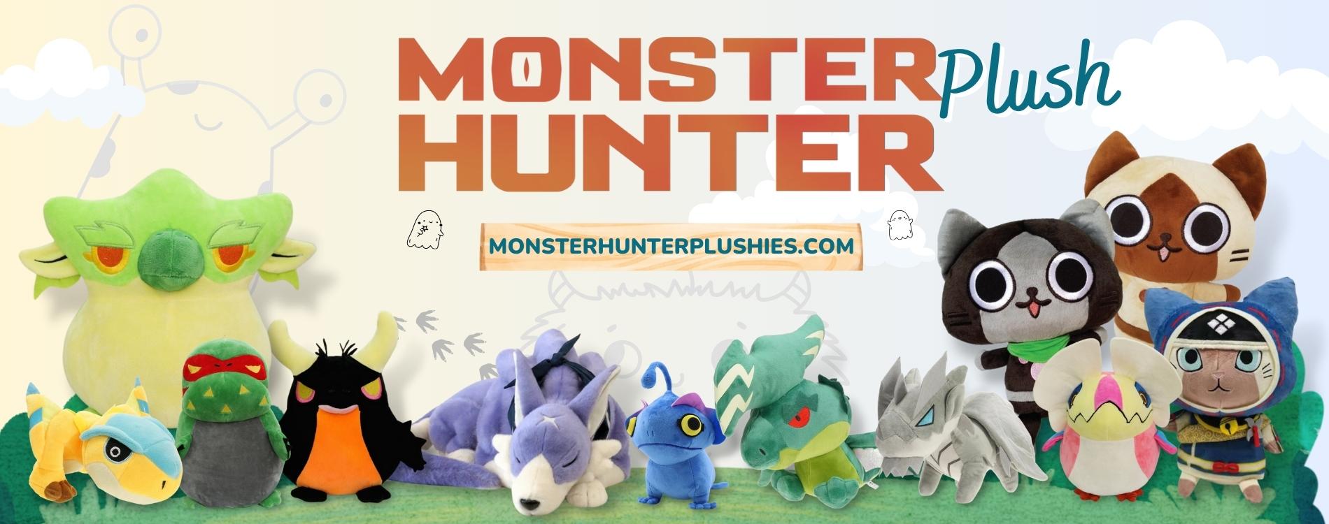 monster hunter plush banner